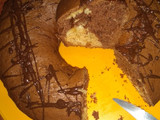 Budín marmolado