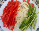 Foto del paso 2 de la receta: Relleno para fajitas con pollo TEX MEX ❣️ 🙌