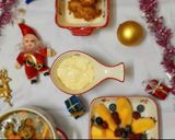 Hình bước làm 2 của món Bữa tiệc Giáng Sinh hình cây thông Noel