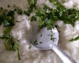 A picture of step 3 of Curd poha.