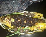 عکس مرحله 1 از دستور ماهی شکم پر