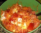 Foto del paso 4 de la receta: Ensalada de Zanahoria, Tomate y Huevo