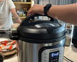 A picture of step 5 of Basmati Rice in Instant Pot/Pressure Cooker (Energy saving cooking).