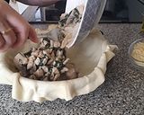Foto del paso 12 de la receta: Galette con pollo, champiñones y espinacas