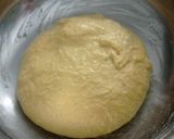 Foto langkah ke 3 dari resep Matcha Ubi Ungu Kunyit Sourdough Bread.