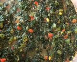 Foto del paso 4 de la receta: Tortilla de acelga y kale 🥬