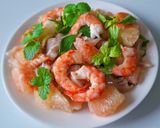 Hình bước làm 4 của món Gỏi BƯỞI tai heo