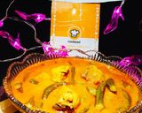 A picture of step 16 of Bhindi Chicken.