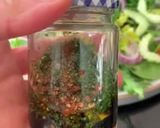 A picture of step 2 of Spring time salad with harissa chicken.