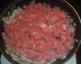 Foto del paso 1 de la receta: Hojaldre relleno de carne picada
