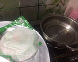 Hình bước làm 3 của món Bánh cuốn bằng bánh tráng
