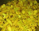 आलू गोभी की टेस्टी करारी भुजिया (Aloo gobhi ki tasty karari bhujiya recipe in Hindi) रेसिपी चरण 6 फोटो