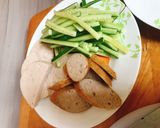 A picture of step 1 of Homemade Bánh Cuốn.