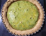 Foto langkah ke 6 dari resep Pie Susu Matcha.
