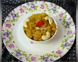 A picture of step 17 of Moong Dal Halwa.