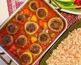 صورة لخطوة 10 من وصفة الأرضي شوكي بصوص البندورة
