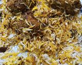 A picture of step 7 of Hyderabadi Chicken Dum Biryani.