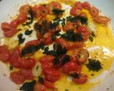 Foto do passo 4 de Macarrão com tomates cereja e muçarela