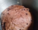 Foto langkah ke 4 dari resep Roti Tawar Coklat Chip (eggless).