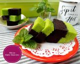 Foto langkah ke 14 dari resep 395. Brownies Pandan Kukus (ala) Amanda.
