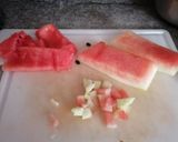 Foto del paso 2 de la receta: Mermelada de cáscara de sandía 🍉