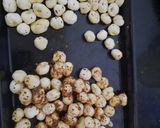 A picture of step 3 of Flavoured fox nut in bowl.