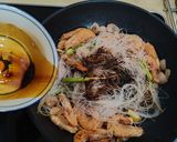 簡易泰式粉絲蝦煲的食譜步驟4照片