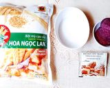 Hình bước làm 1 của món BÁNH MÌ khoai lang tím