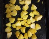 A picture of step 4 of Tumeric baked potatoes.
