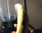 A picture of step 1 of Banana and Egg Protein Shake/Smoothie🍌 🥚 🥛 🧊.
