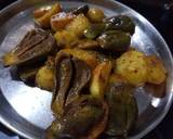 Stir fry Baingan aloo recipe step 4 photo