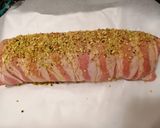 Foto del passaggio 7 della ricetta Rotolo di patate con Asiago avvolto in pancetta