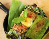 Foto langkah ke 12 dari resep Nasi Bakar Sambal Tempe.