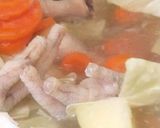 Foto langkah ke 3 dari resep Sop Ceker Bumbu Pala.
