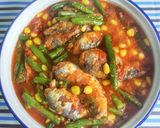 Foto langkah ke 8 dari resep Jagung Buncis Masak Sarden.
