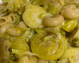 Foto del paso 6 de la receta: Repollitos de Bruselas con pasta.Todo en una sola olla! 🍲One-pot Pasta