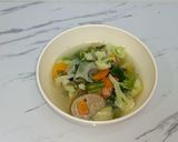 Foto langkah ke 5 dari resep Sop tetelan bakso sayur.
