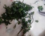 A picture of step 3 of Flatten rice chilla.