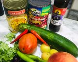 A picture of step 2 of Healthy beans and corn 🌽 salad 🥗.
