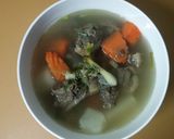 Hình bước làm 3 của món Canh đui bò củ quả