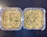 A picture of step 5 of Salmon & Wild Garlic Parmentier.