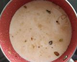 A picture of step 3 of Bread Halwa.