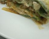 Foto del paso 10 de la receta: Lasagna verde de pollo y morrones horneados