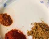 A picture of step 3 of Chaney ki daal gosht.