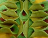 Foto langkah ke 5 dari resep Kue Pandan selai stroberry ala eviganii.