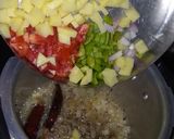 A picture of step 5 of Mix Dal-Veggie-Fada (Broken Wheat) Khichadi.