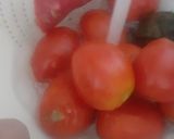A picture of step 1 of Tomato Carrot and beetroot soup.