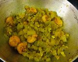 A picture of step 3 of Lau Chingri - Bengali Special For Poila Boishakh.