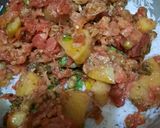 A picture of step 3 of Mix Sabzi Rice.