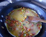 A picture of step 2 of Spicy scrambled egg #4weeksChallenge.